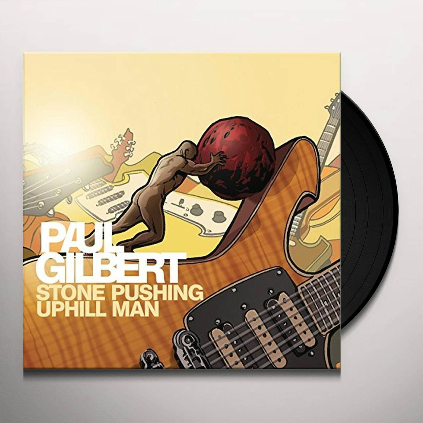 Gilbert Martin Stone Pushing Uphill Man Vinyl Record