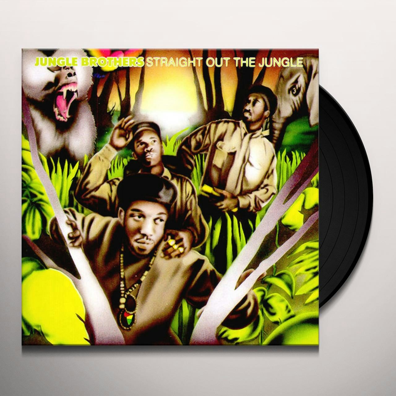 Jungle Brothers Straight Out The Jungle Vinyl Record