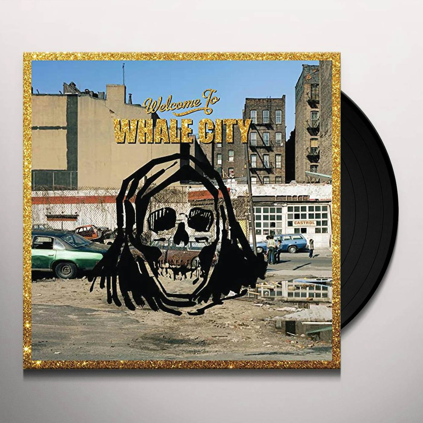 Warmduscher WHALE CITY (5 POSTCARDS/DL CARD) Vinyl Record