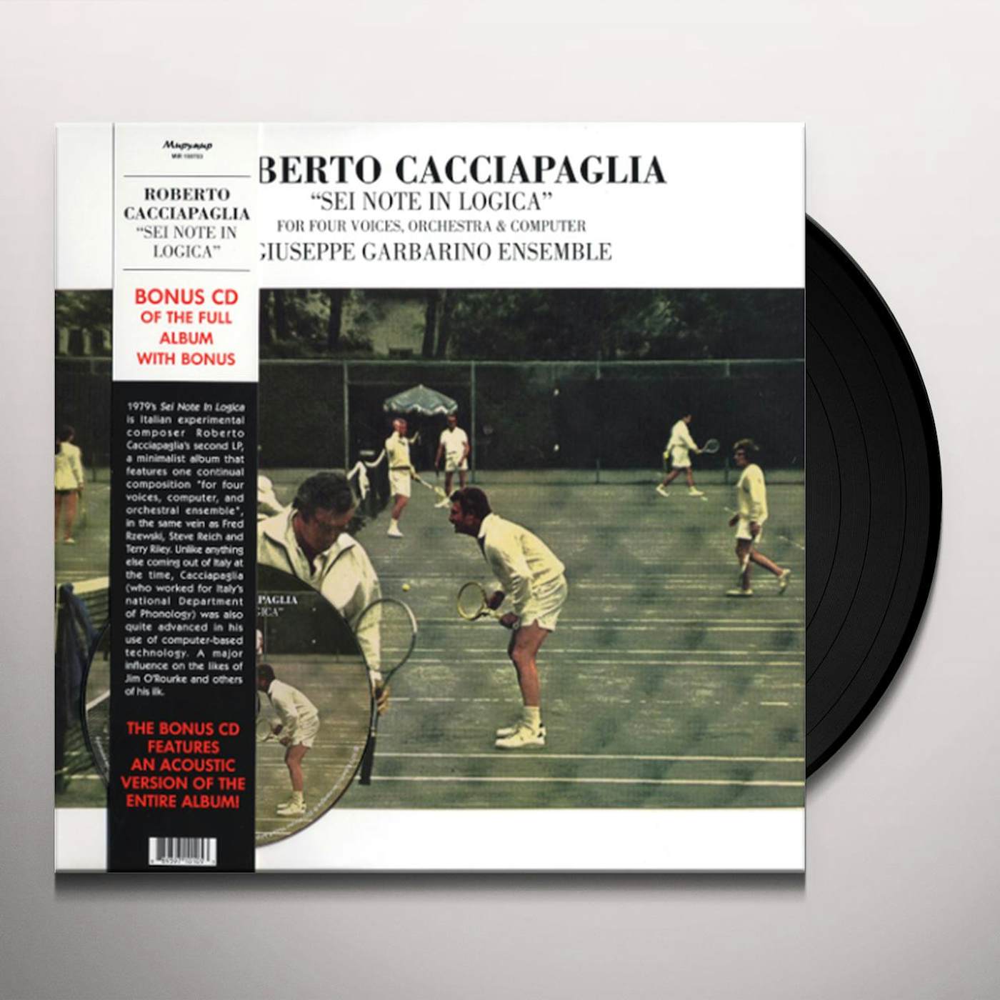 Roberto Cacciapaglia Sei Note In Logica Vinyl Record