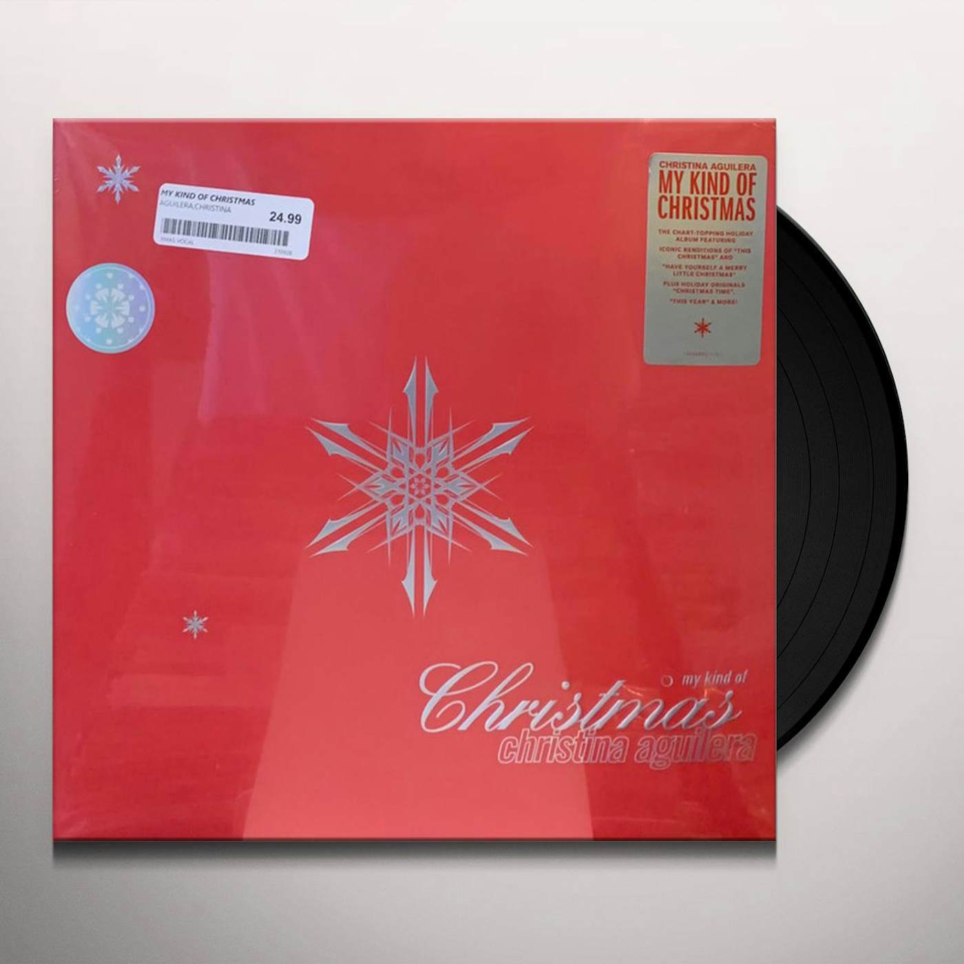 Christina Aguilera My Kind Of Christmas Vinyl Record