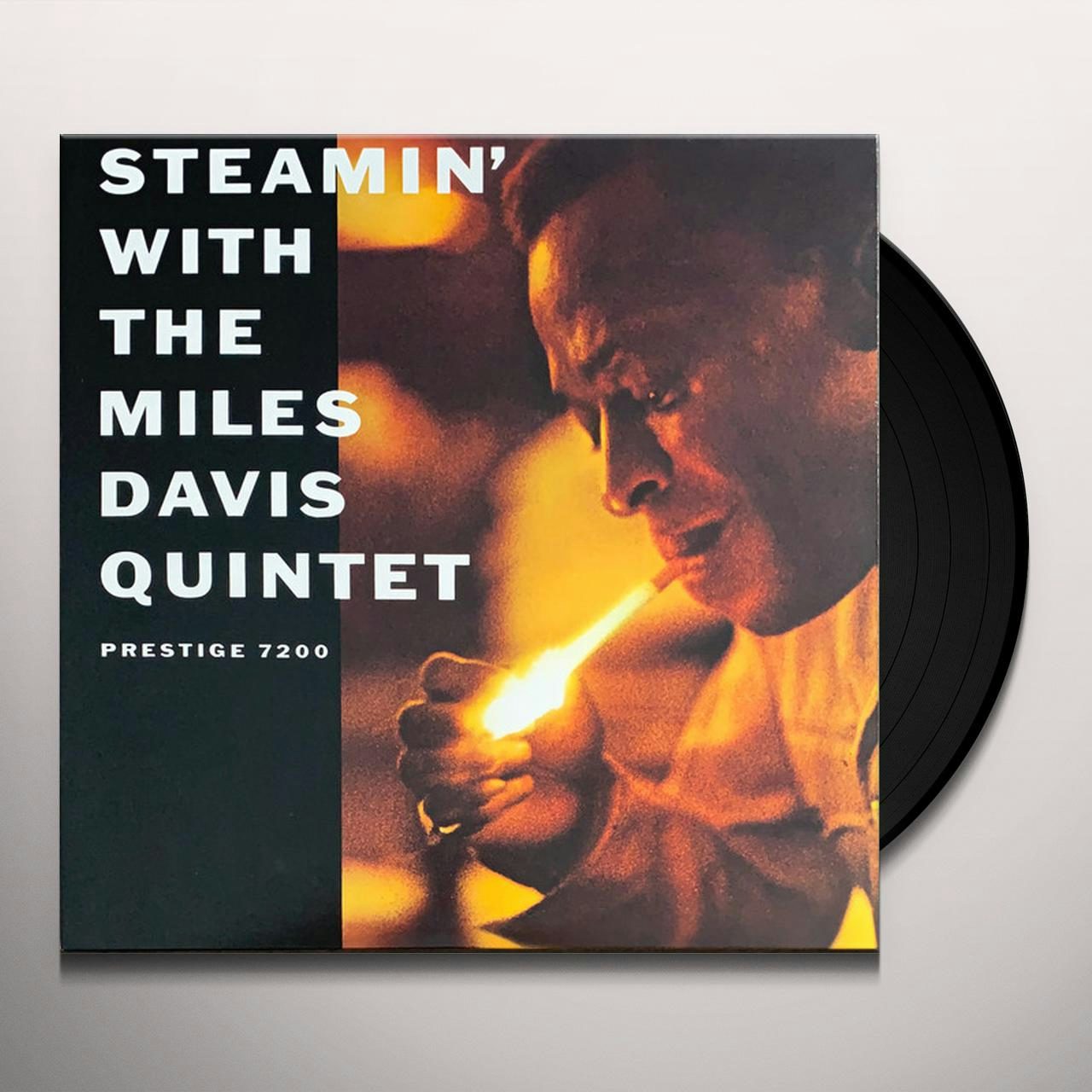 Miles Quintet Davis STEAMIN WITH THE MILES DAVIS QUINTET Vinyl Record