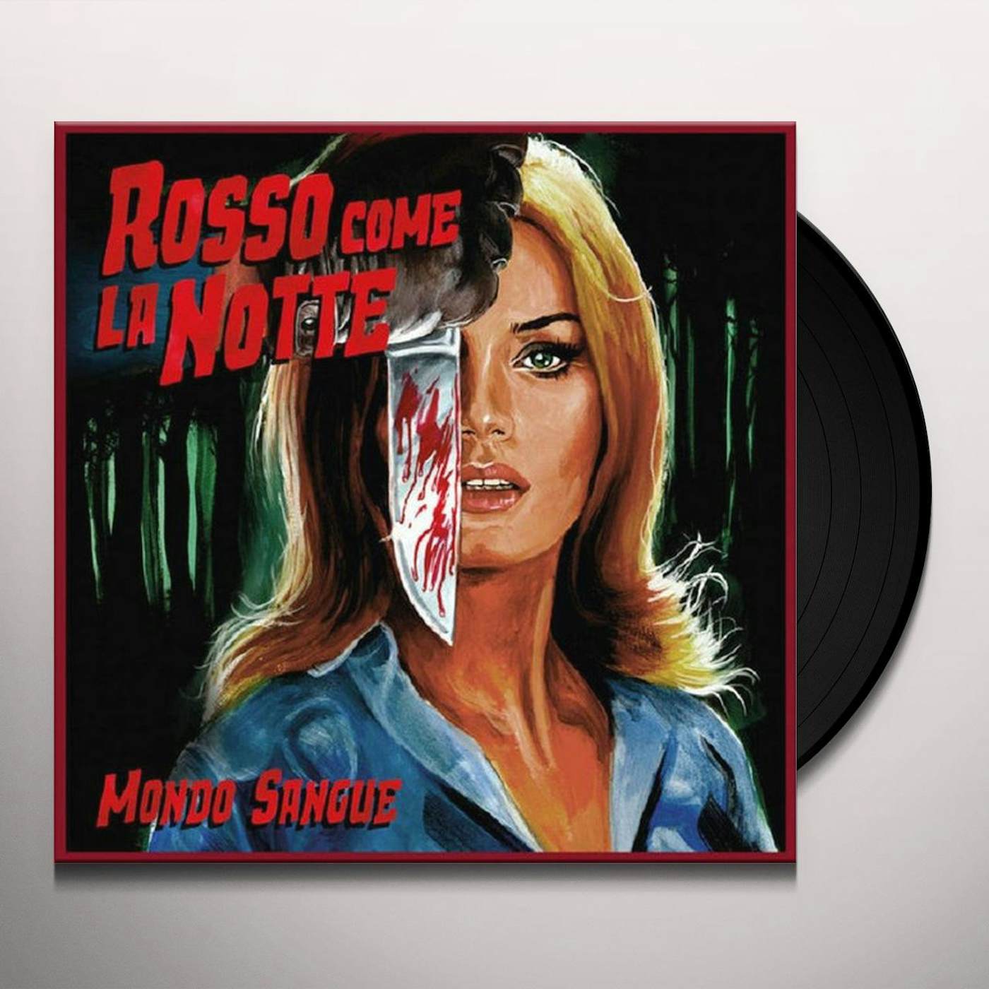 Mondo Sangue ROSSO COME LA NOTTE / Original Soundtrack Vinyl Record