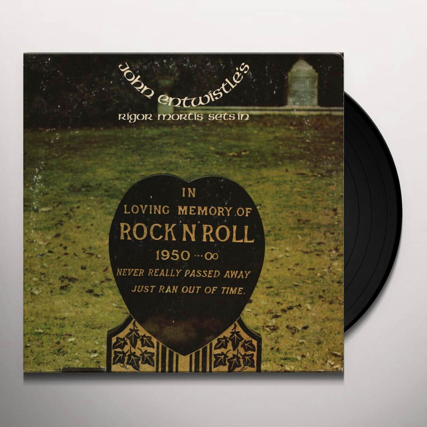 John Entwistle Rigor Mortis Sets In Vinyl Record