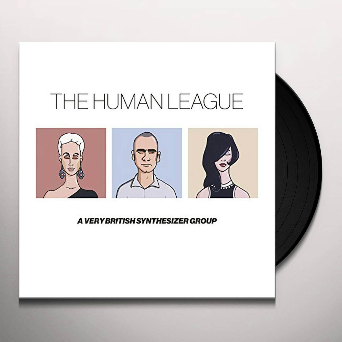 The Human League ANTHOLOGY: A VERY BRITISH SYNTHESIZER GROUP Vinyl Record