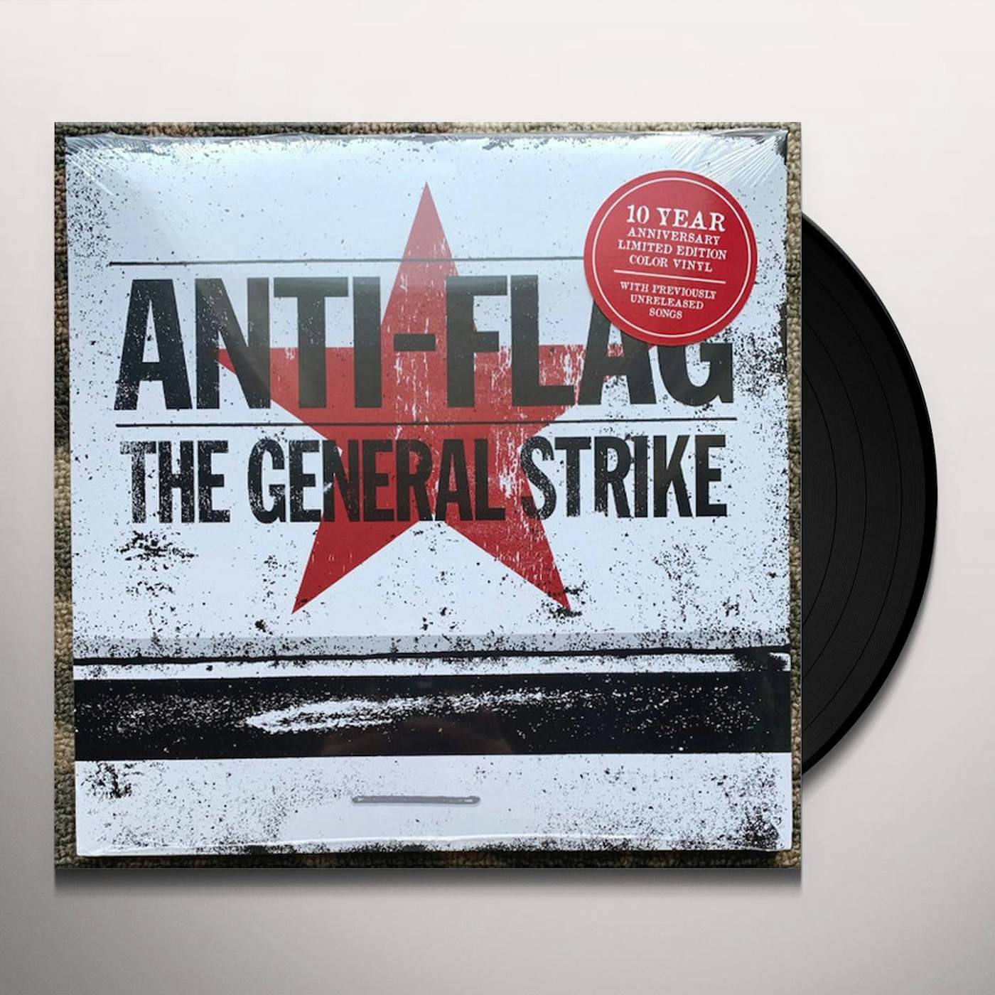 Anti-Flag GENERAL STRIKE (RED VINYL) Vinyl Record
