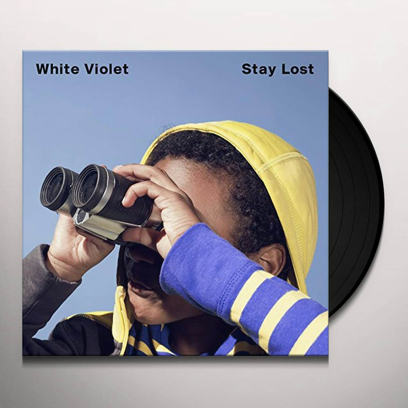 White Violet Stay Lost Vinyl Record