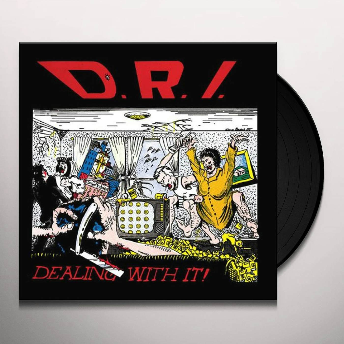 D.R.I. DEALING WITH IT Vinyl Record