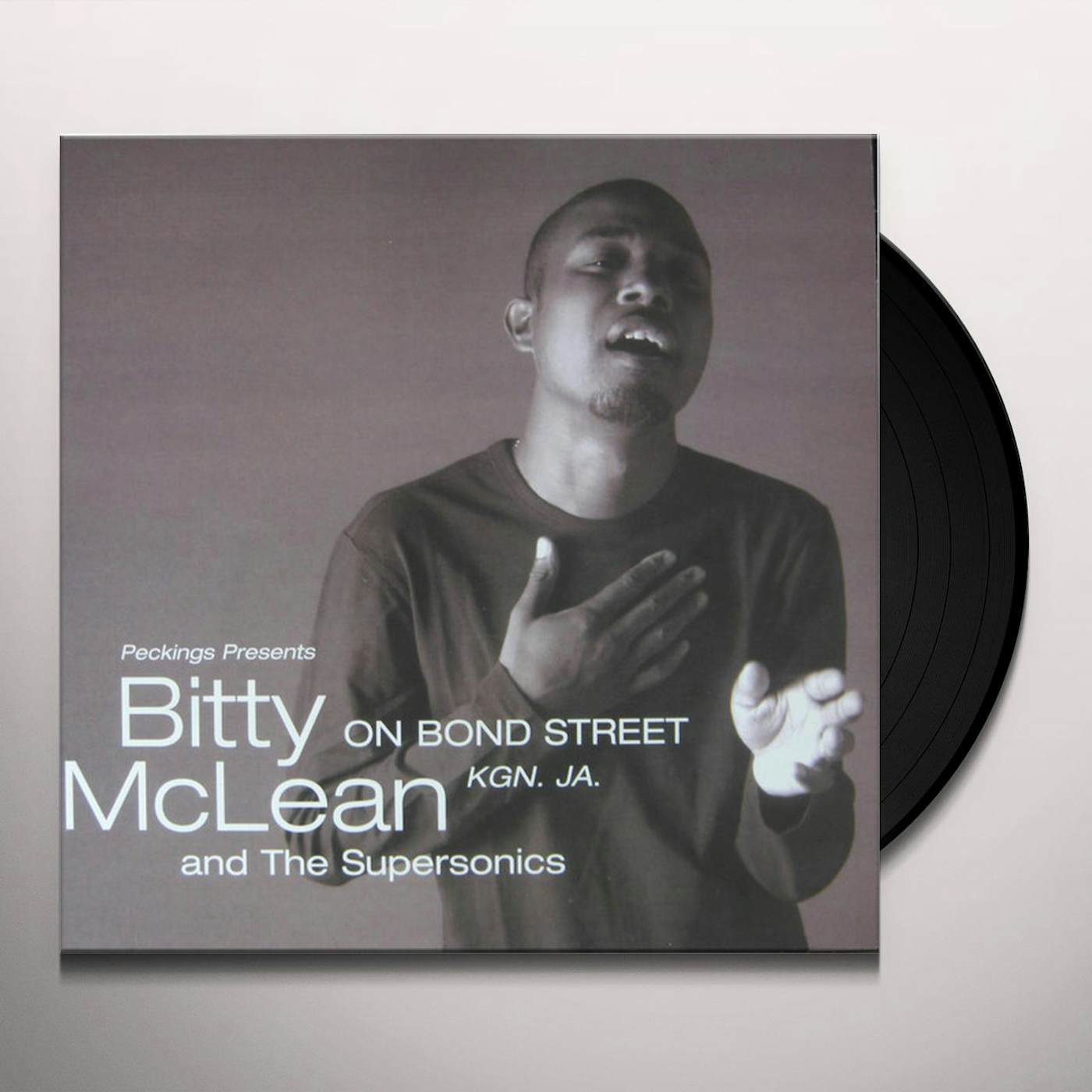 Bitty McLean ON BOND STREET KINGSTON JAMAICA Vinyl Record
