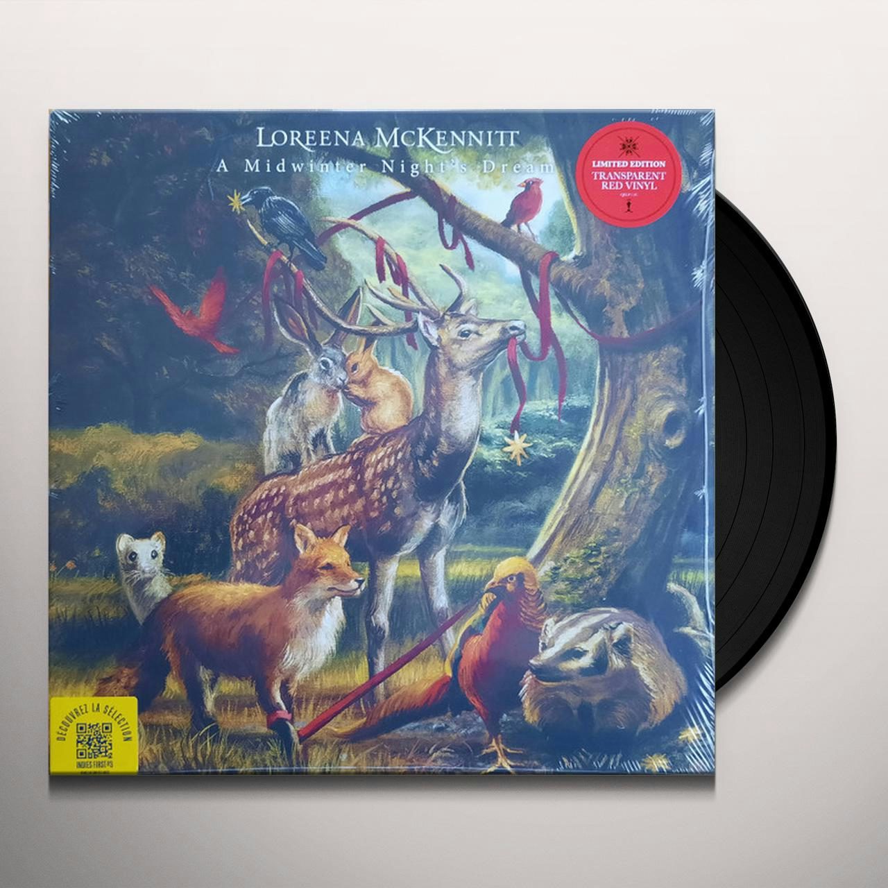 Loreena McKennitt LP - A Midwinter Night'S Dream [Transparent Red Vinyl]