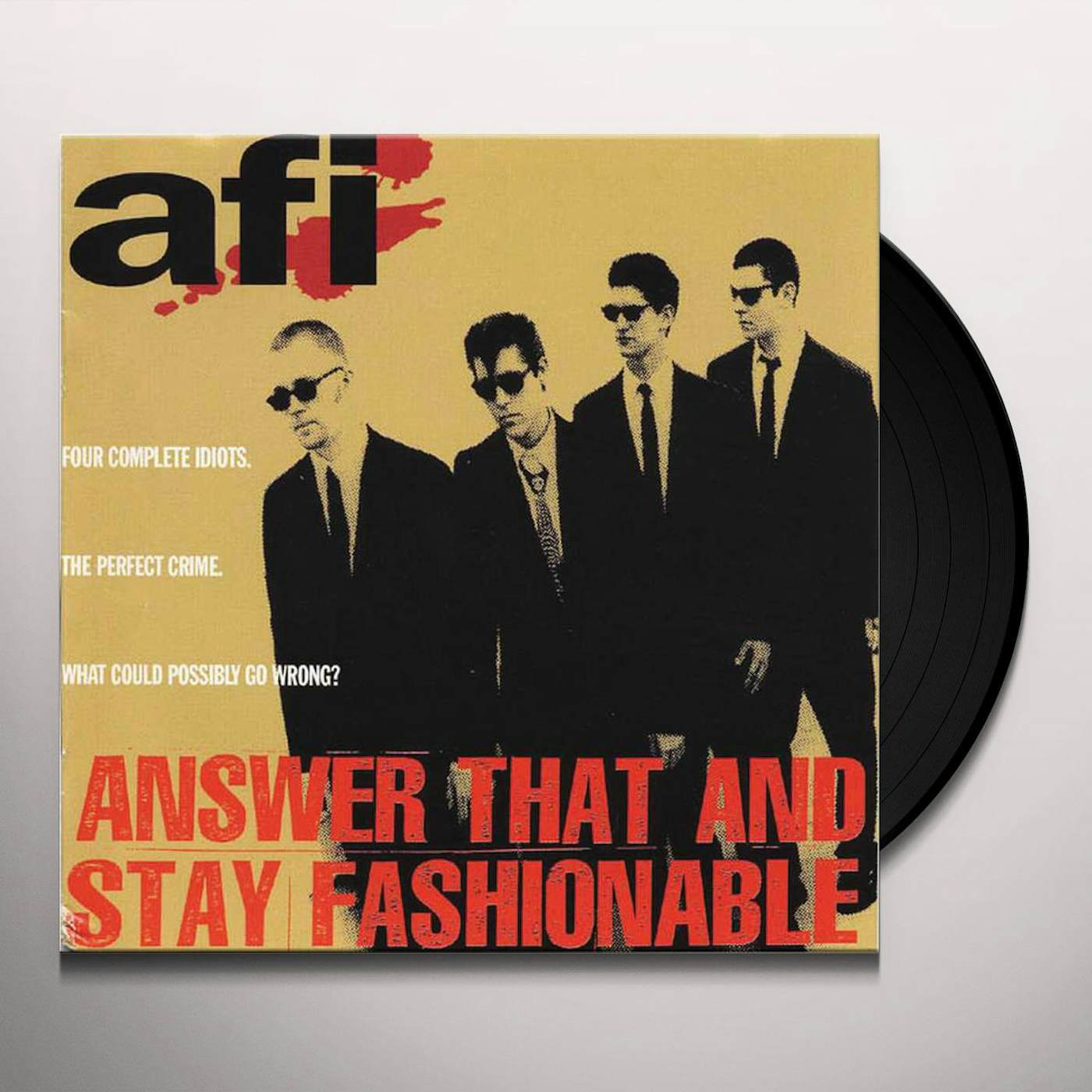 AFI Answer That And Stay Fashionable Vinyl Record