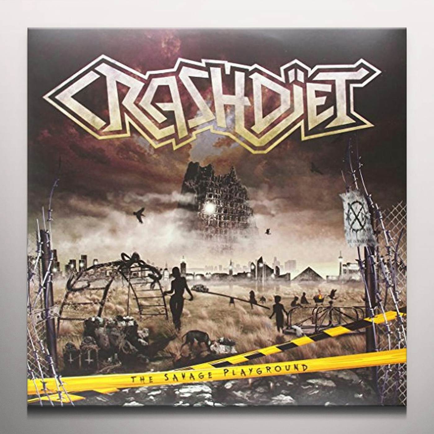 Crashdïet SAVAGE PLAYGROUND Vinyl Record