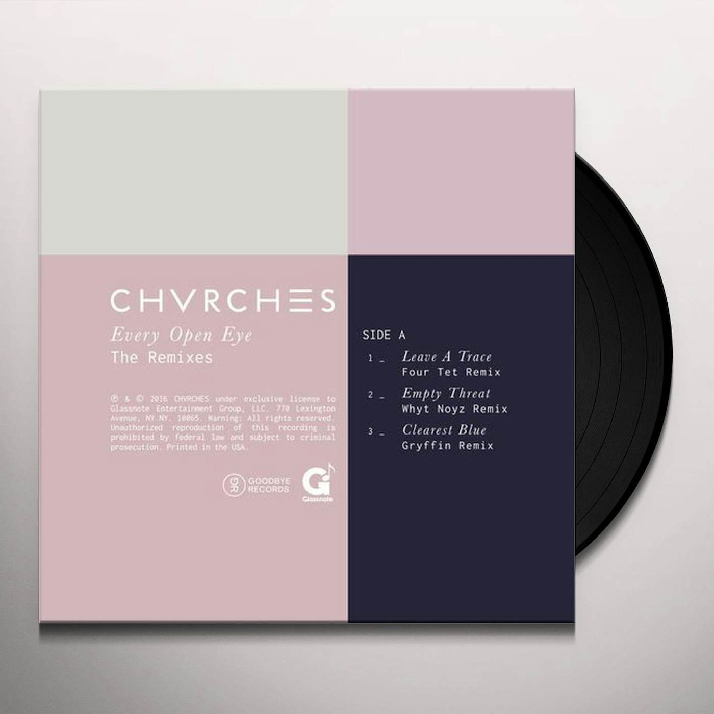 CHVRCHES Remix Vinyl Record