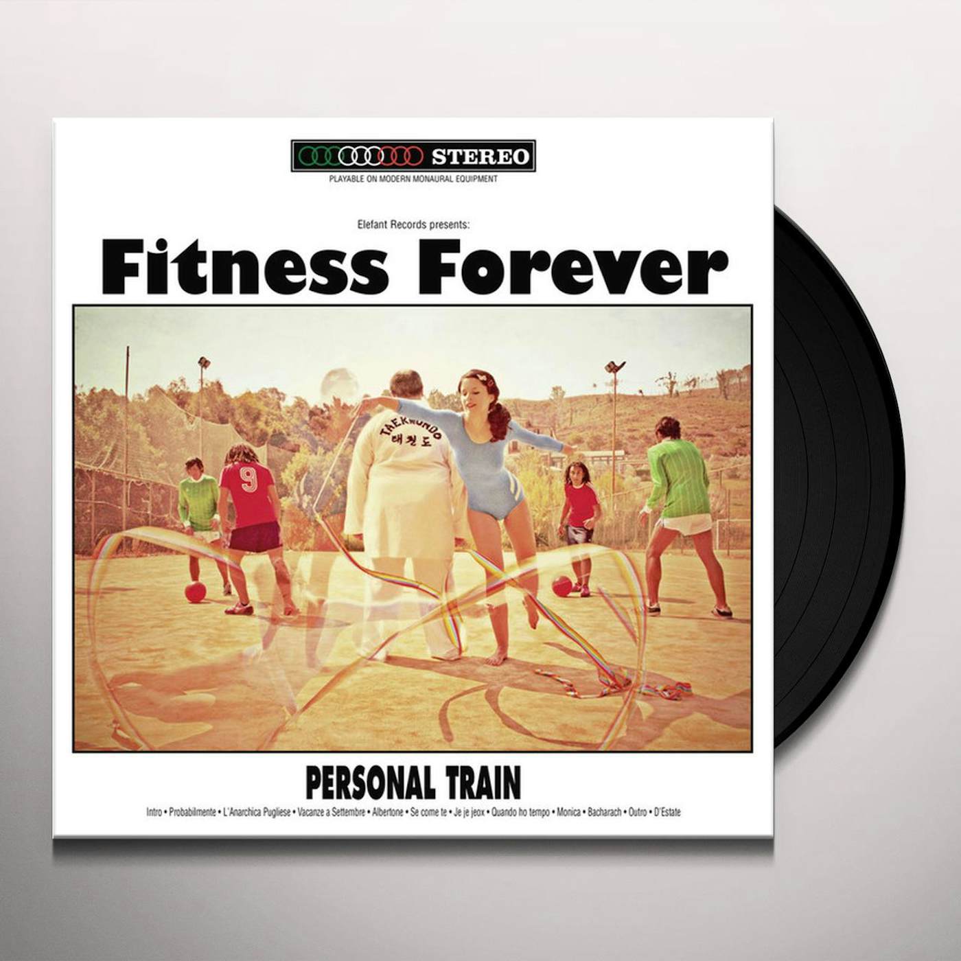 Fitness Forever Personal Train Vinyl Record