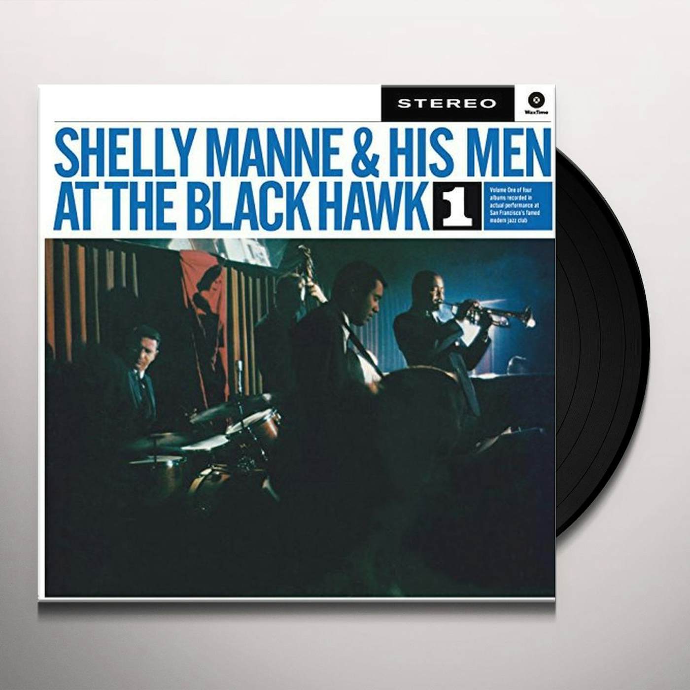 Shelly Manne & His Men AT THE BLACK HAWK 1 Vinyl Record - Spain Release