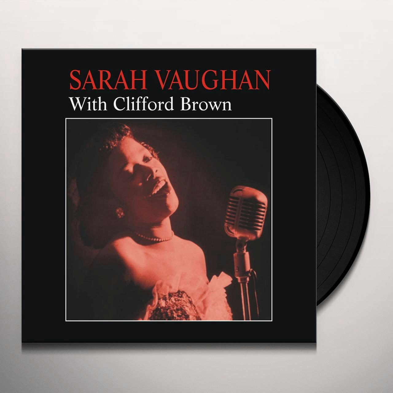 Sarah Vaughan WITH CLIFFORD BROWN (BONUS TRACK) Vinyl Record - 180