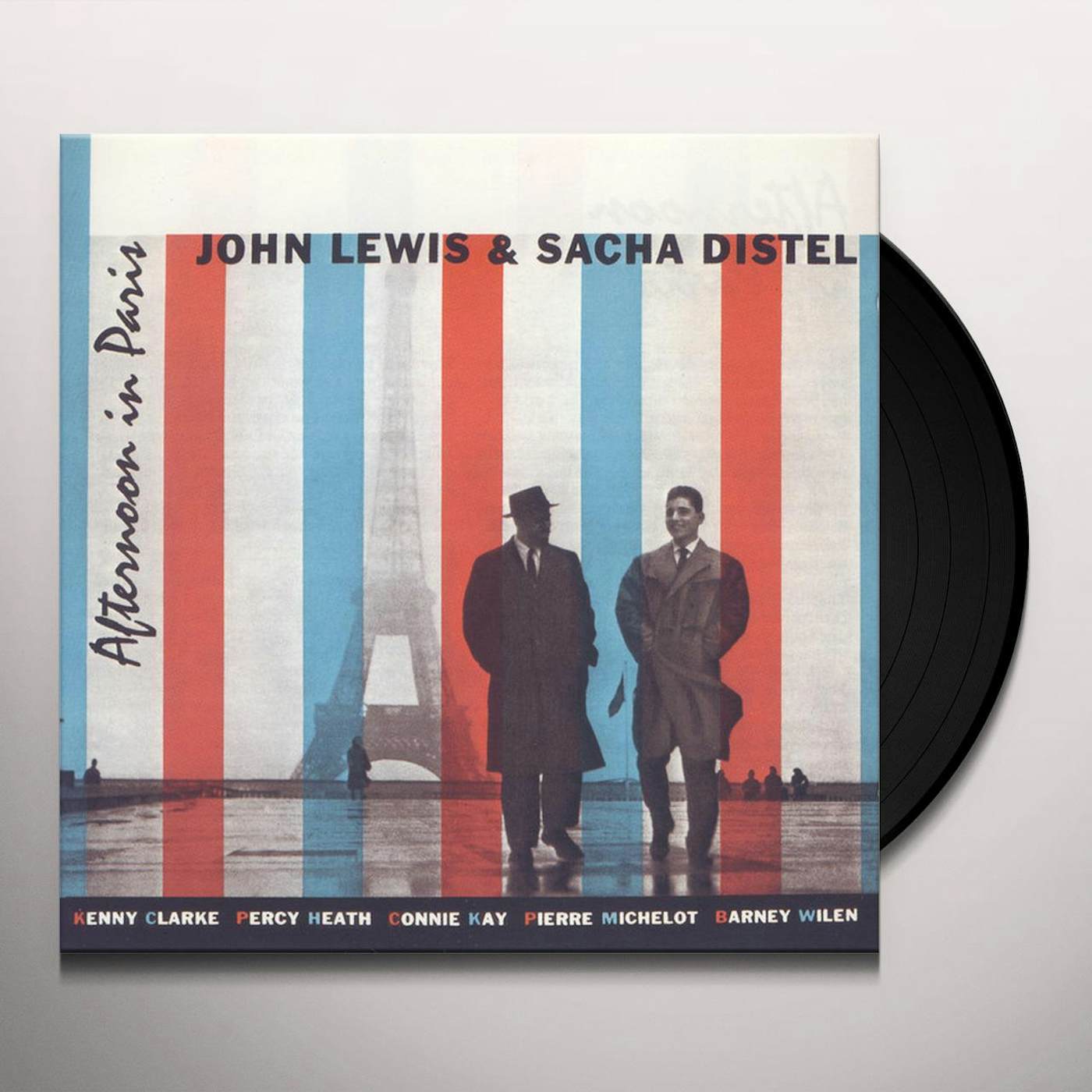 John Lewis & Sacha Distel AFTERNOON IN PARIS (BONUS TRACK) Vinyl Record - 180 Gram Pressing