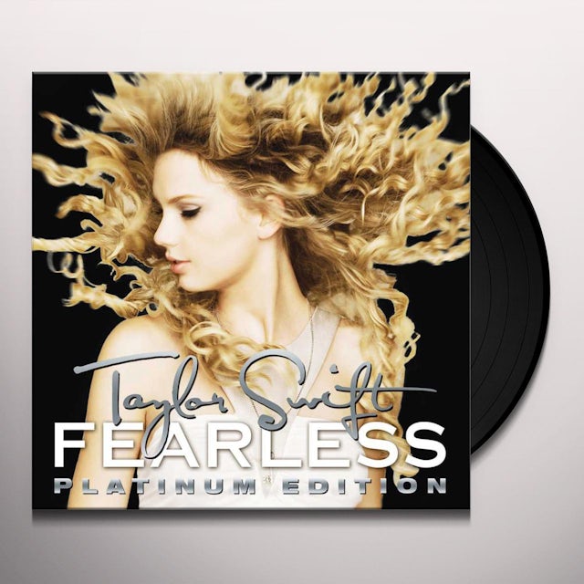 Taylor Swift Fearless Platinum Edition Vinyl Record