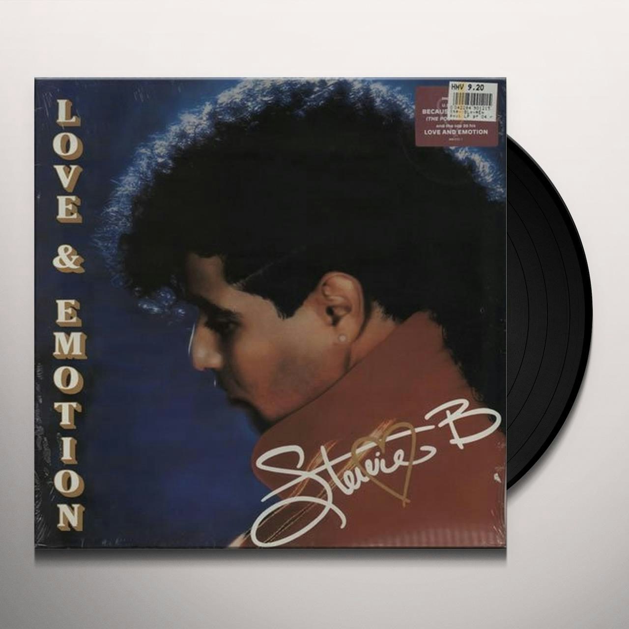 Stevie B. LOVE AND EMOTION Vinyl Record