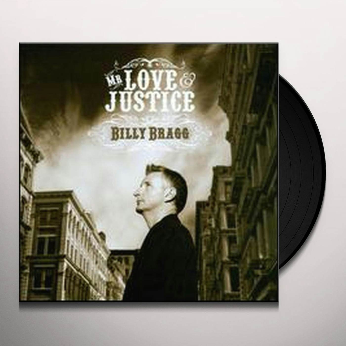 Billy Bragg Mr Love & Justice Vinyl Record