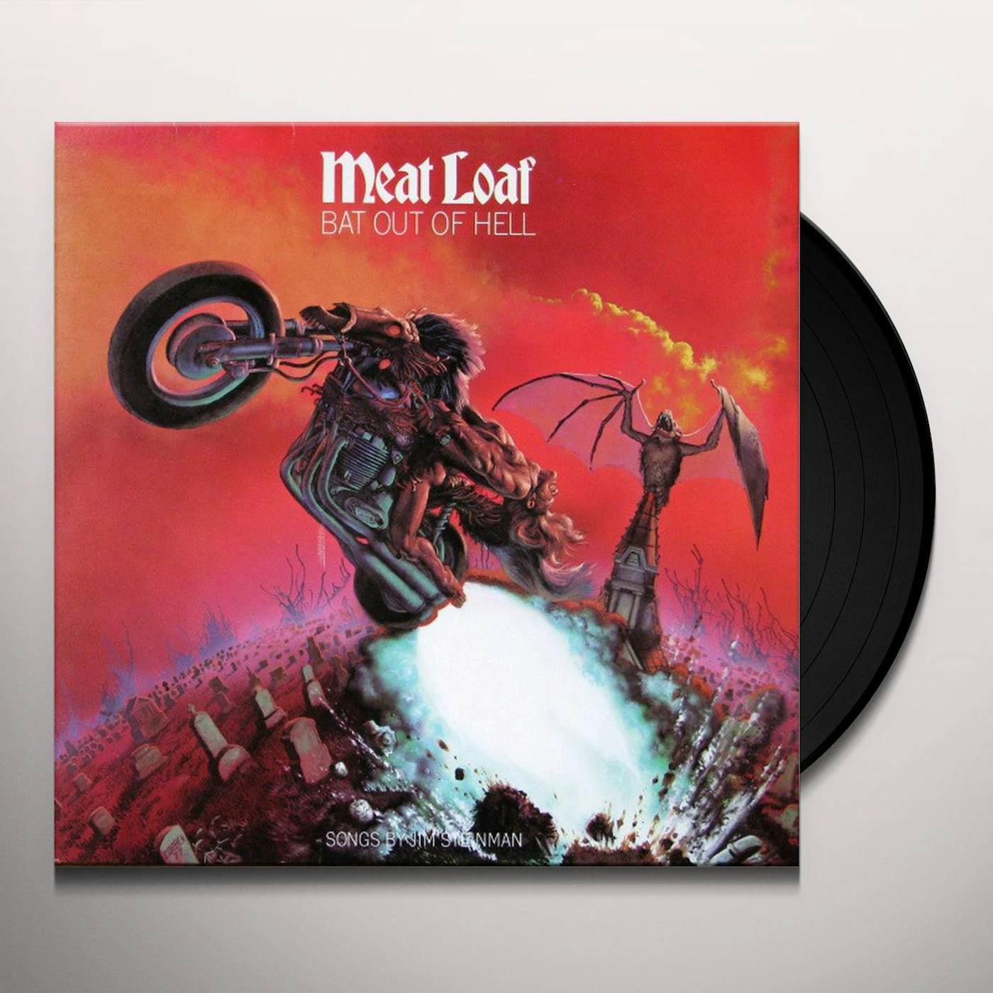 Meat Loaf BAT OUT OF HELL (CLEAR CLASSIC VINYL) Vinyl Record