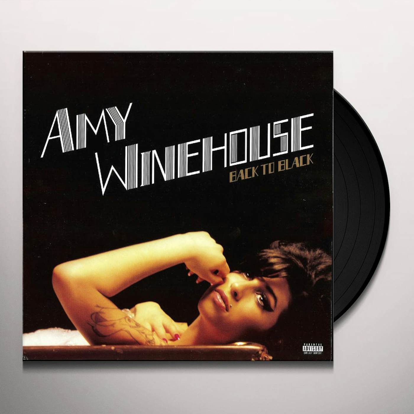 Amy Winehouse Back To Black Slipmat - Amy Winehouse