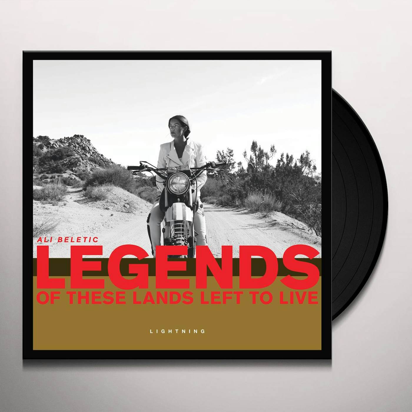 Ali Beletic Legends of These Lands Left to Live Vinyl Record