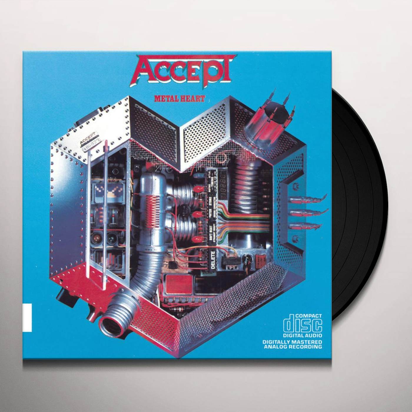 ACCEPT Russian Roulette German Heavy/Speed Metal 12 LP Vinyl