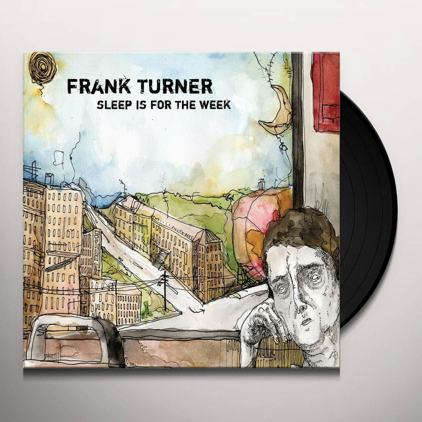Frank Turner SLEEP IS FOR THE WEEK (TRANS BROWN) Vinyl Record