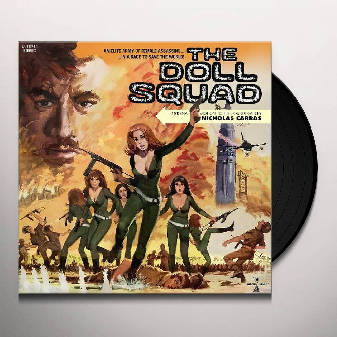 Nicholas Carras DOLL SQUAD (ORIGINAL MOTION PICTURE SOUNDTRACK) Vinyl Record