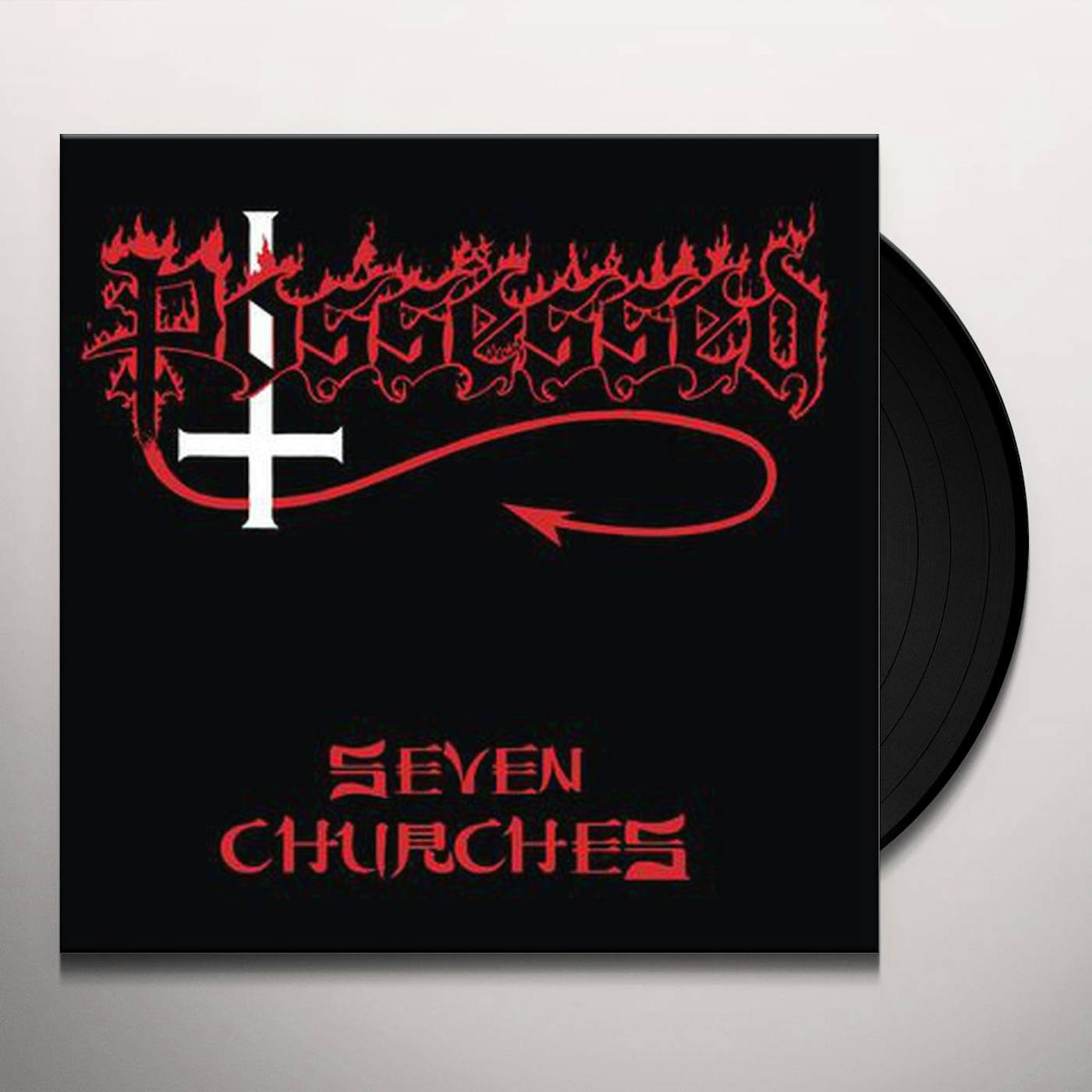 Possessed Seven Churches Vinyl Record