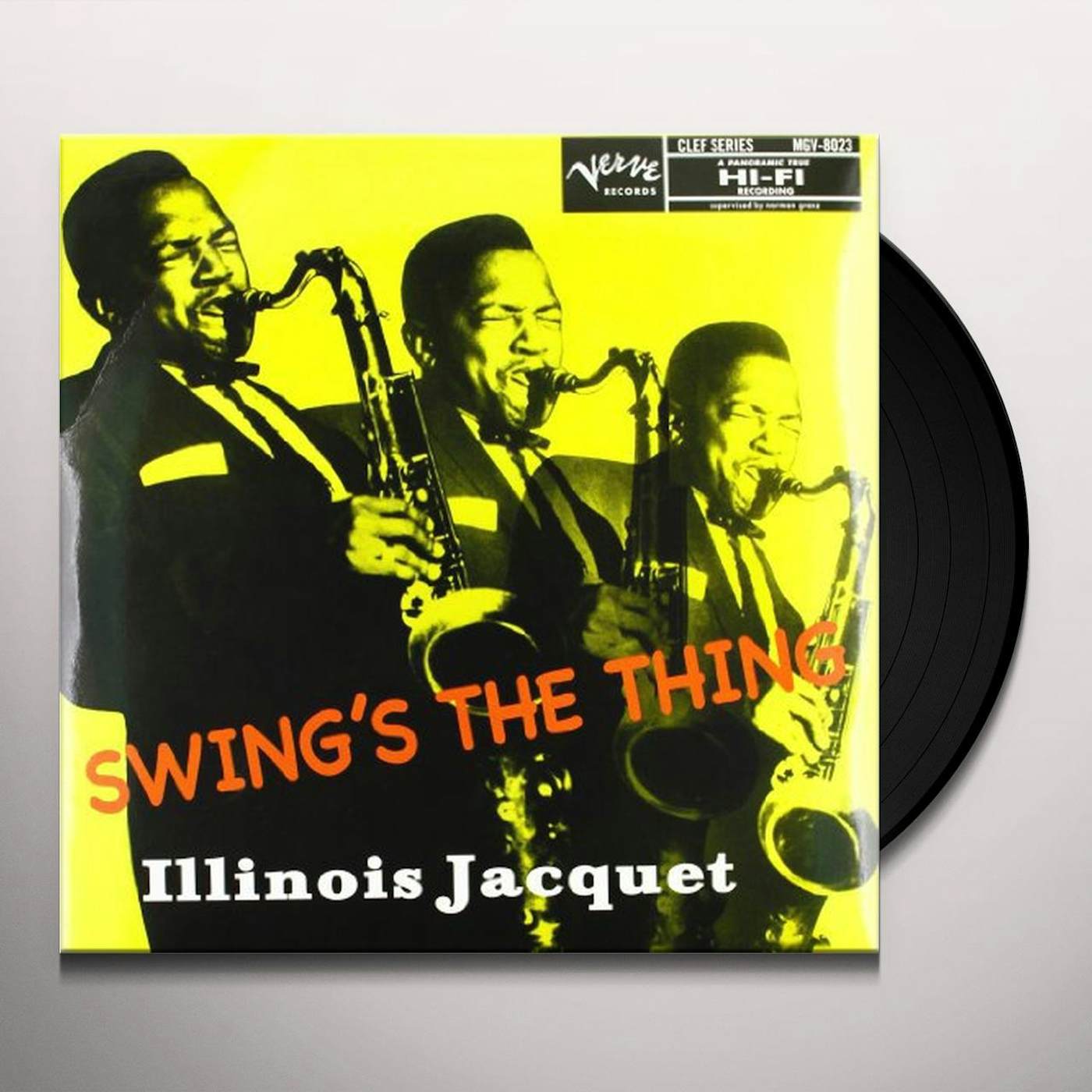 Illinois Jacquet SWING'S THE THING Vinyl Record - 180 Gram Pressing