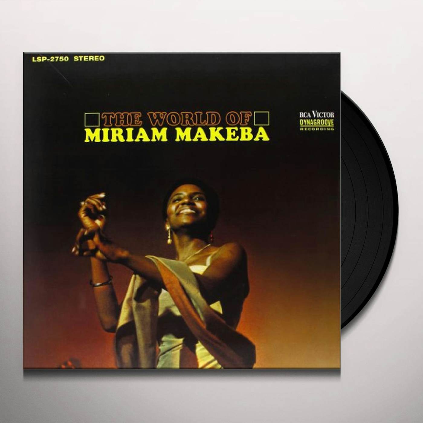 WORLD OF MIRIAM MAKEBA Vinyl Record - 180 Gram Pressing