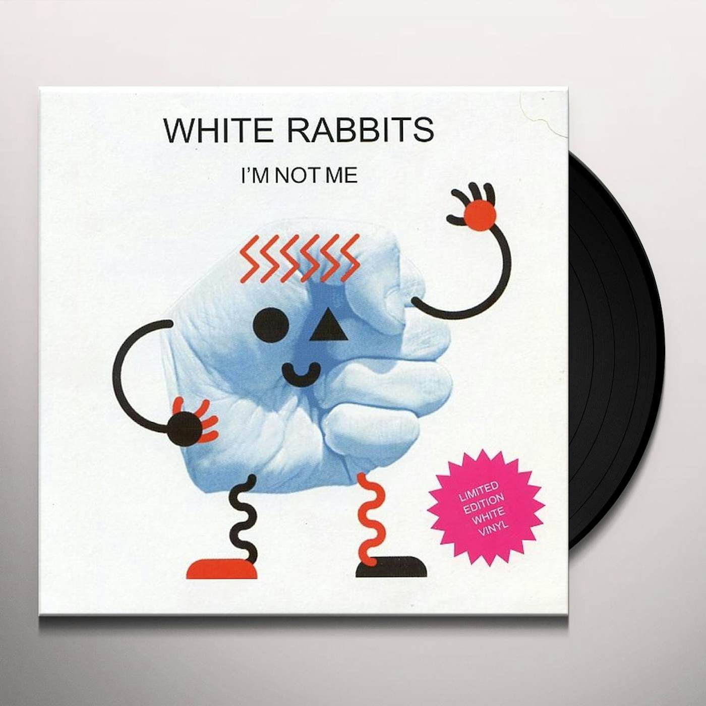 White Rabbits I'M NOT ME Vinyl Record - UK Release