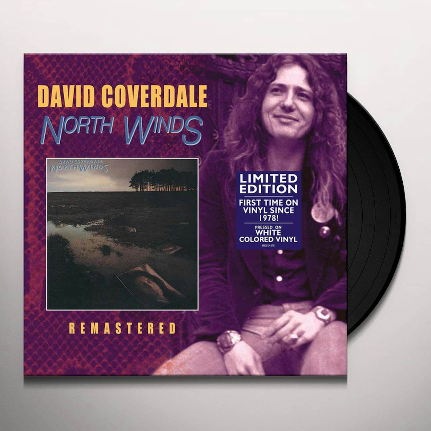David Coverdale NORTH WINDS Vinyl Record