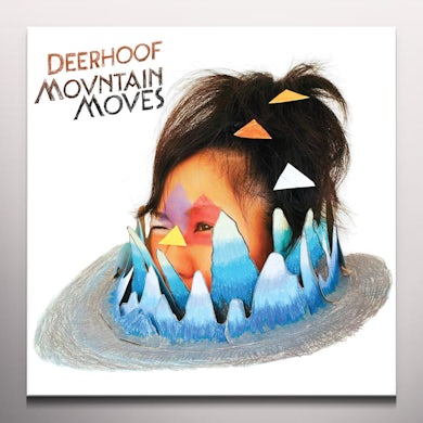 Deerhoof MOUNTAIN MOVES - Limited Edition Blue Colored Vinyl Record