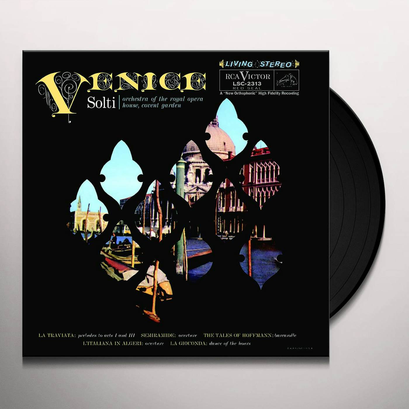 Solti Venice Vinyl Record
