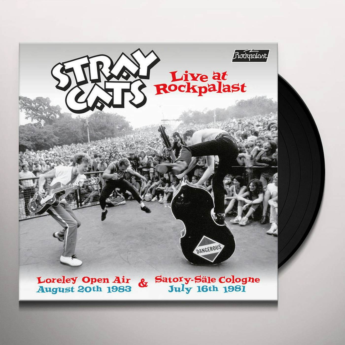 Stray Cats LIVE AT ROCKPALAST (SILVER VINYL/180G/LIMITED/3LP) (RSD) Vinyl Record