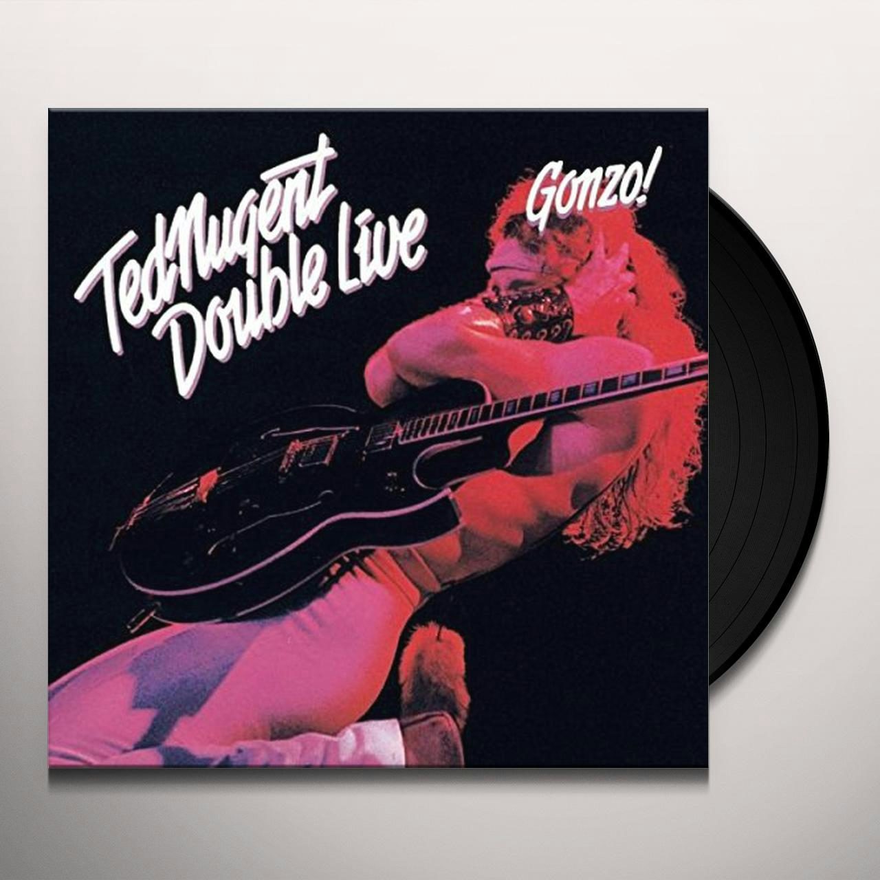 Ted Nugent DOUBLE LIVE GONZO Vinyl Record