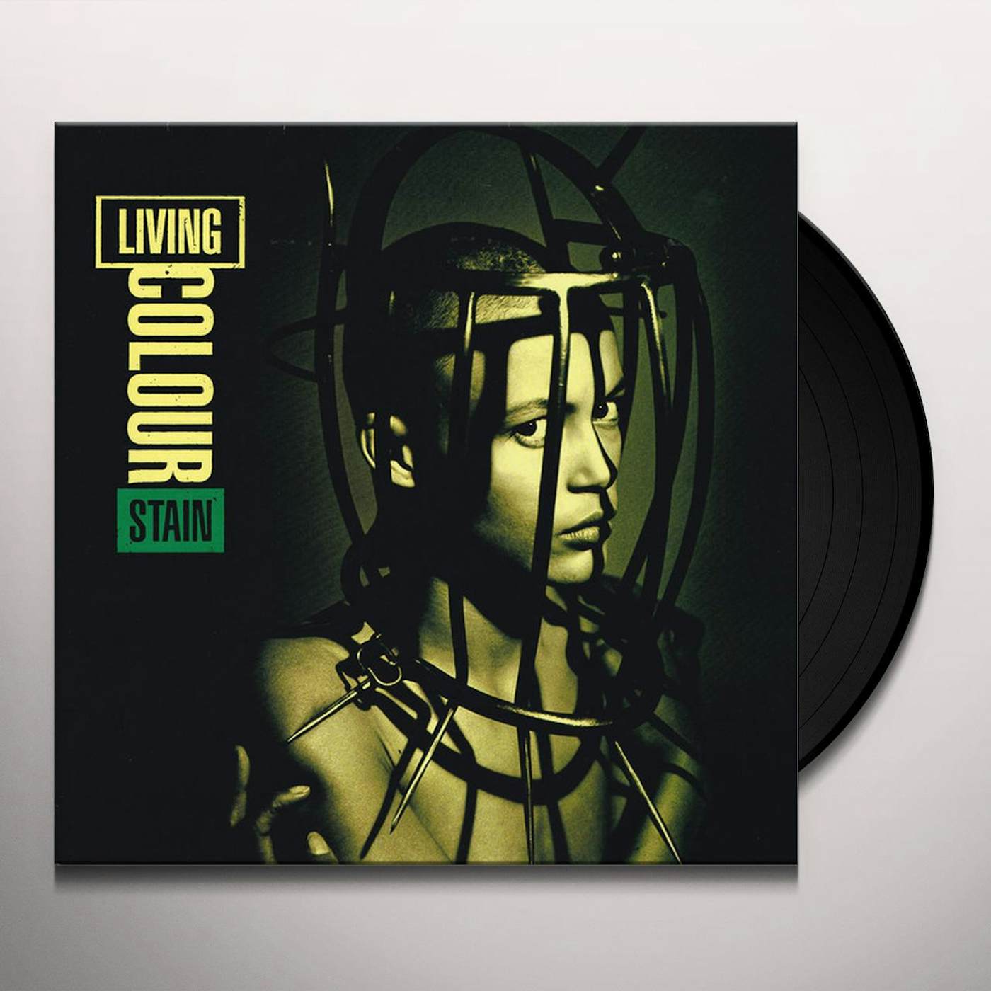 Living Colour Stain Vinyl Record