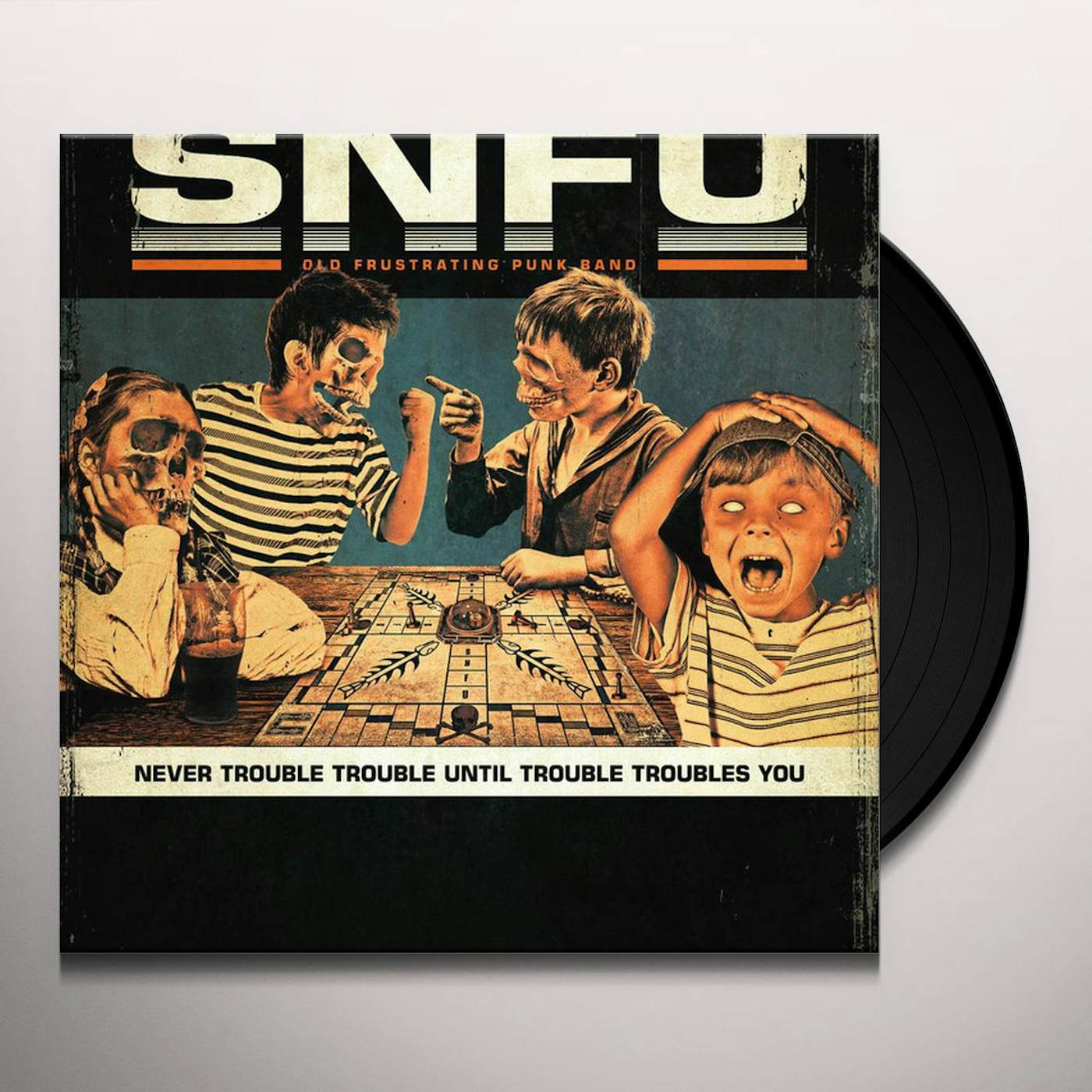 SNFU NEVER TROUBLE TROUBLE UNTIL TROUBLE TROUBLES Vinyl Record