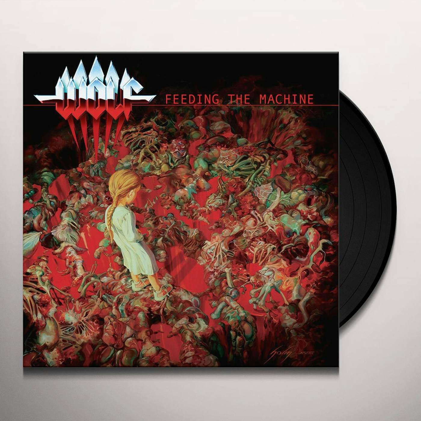 Wolf Feeding The Machine Vinyl Record