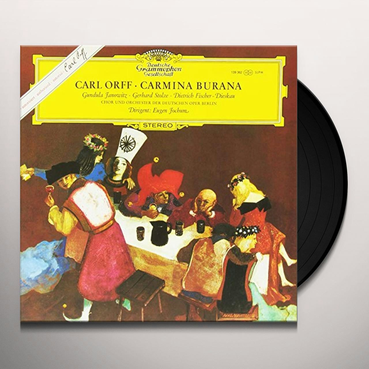 Eugen Jochum Orff: Carmina Burana Vinyl Record