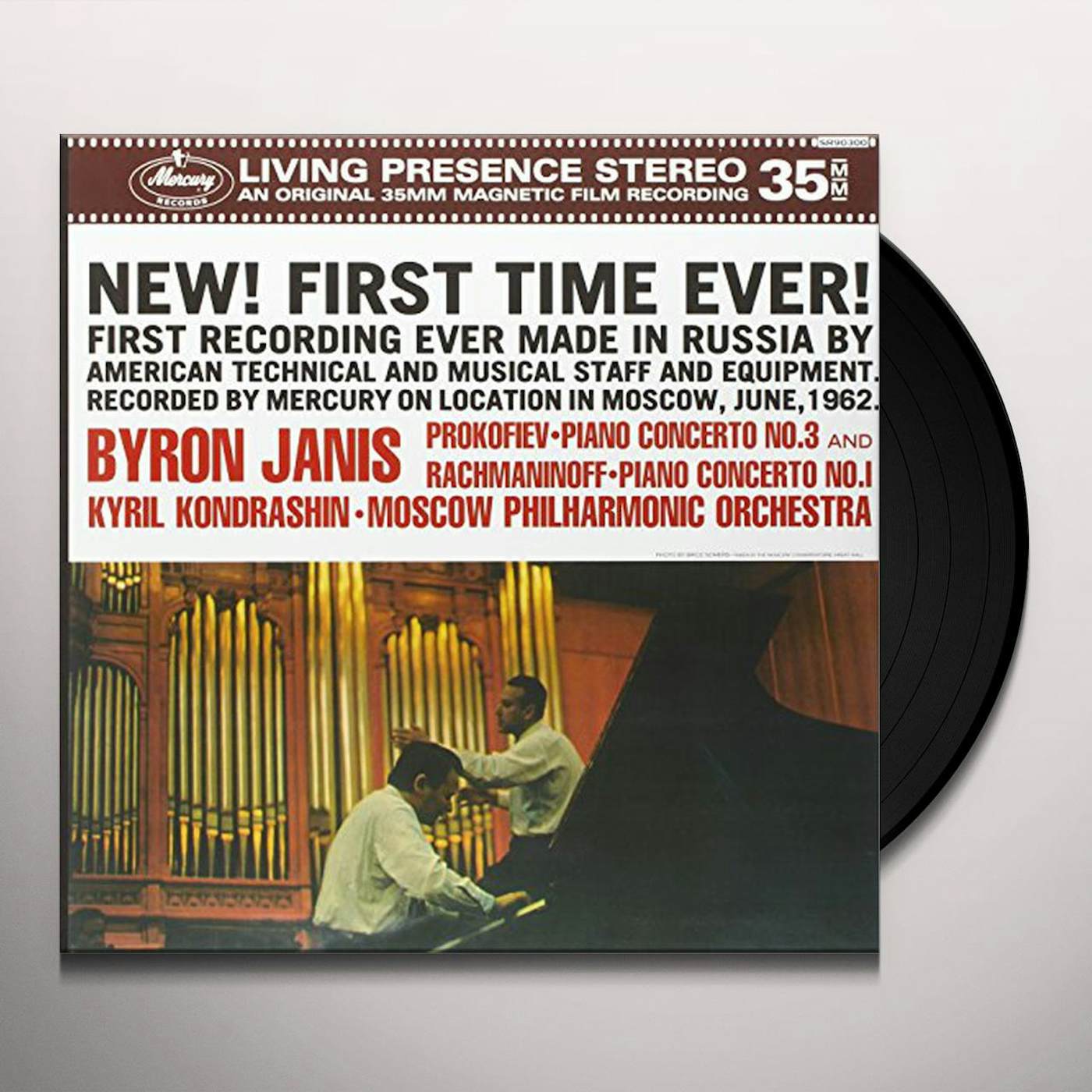 Kondrashin PIANO CONCERTO 3 Vinyl Record