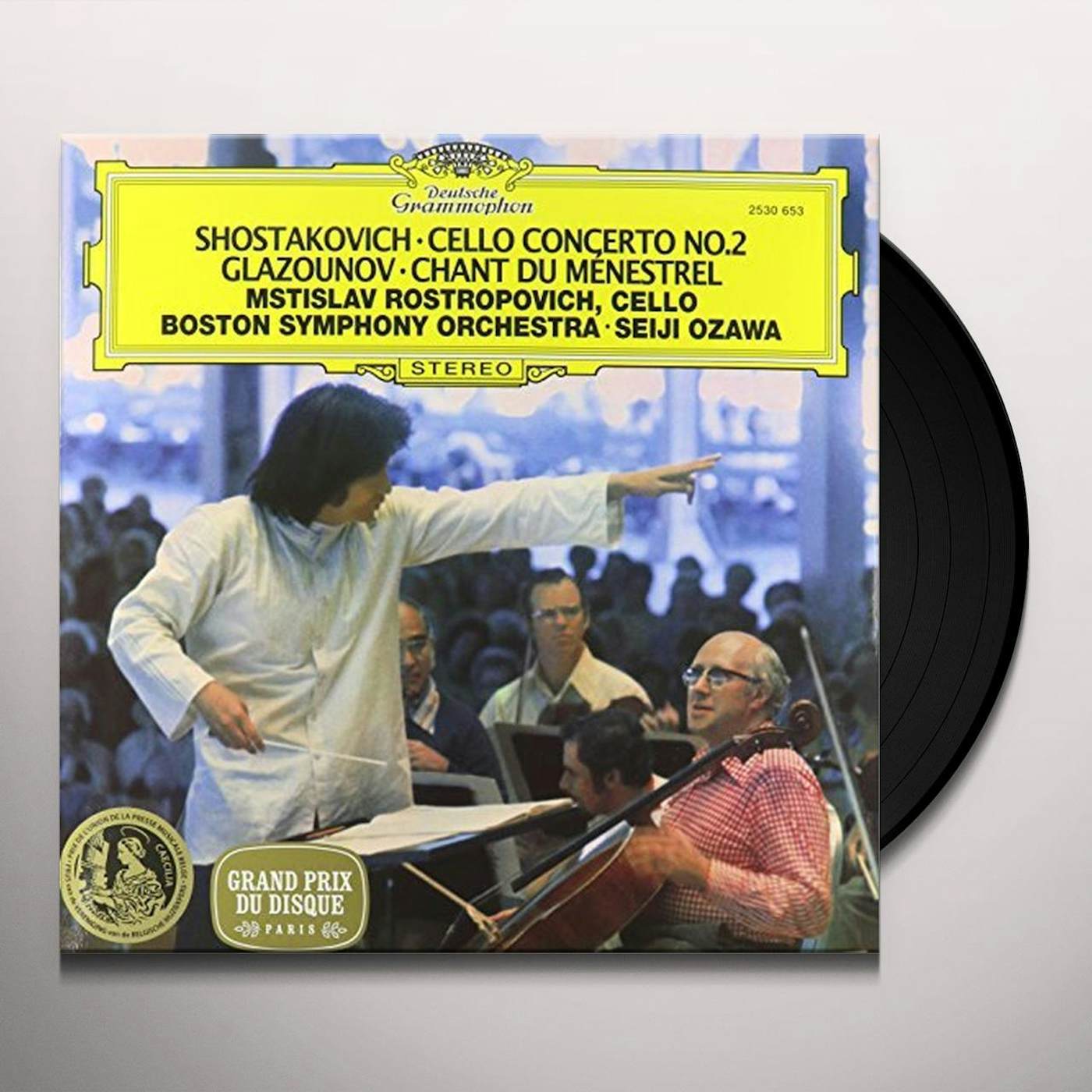 Mstislav Rostropovich HOSTAKOVICH - CELLO CONCERTO NO.2 Vinyl Record