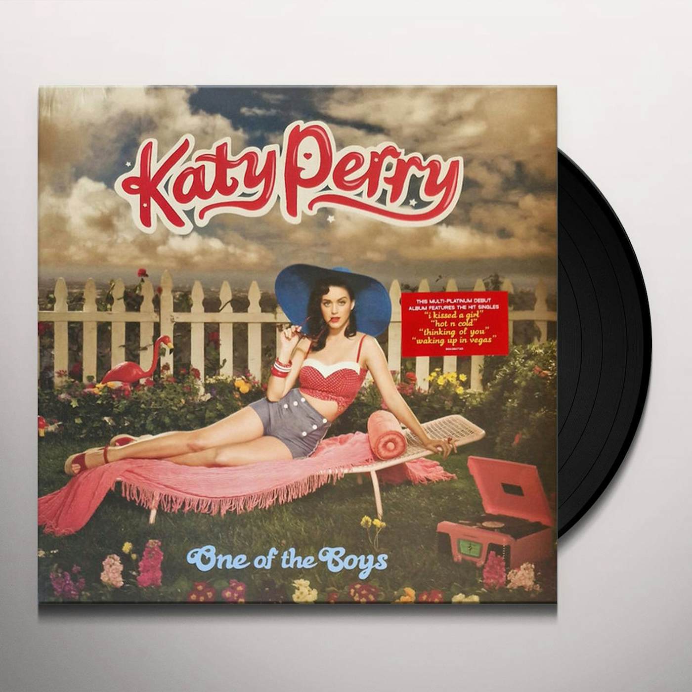 Katy Perry ONE OF THE BOYS (REISSUE) Vinyl Record