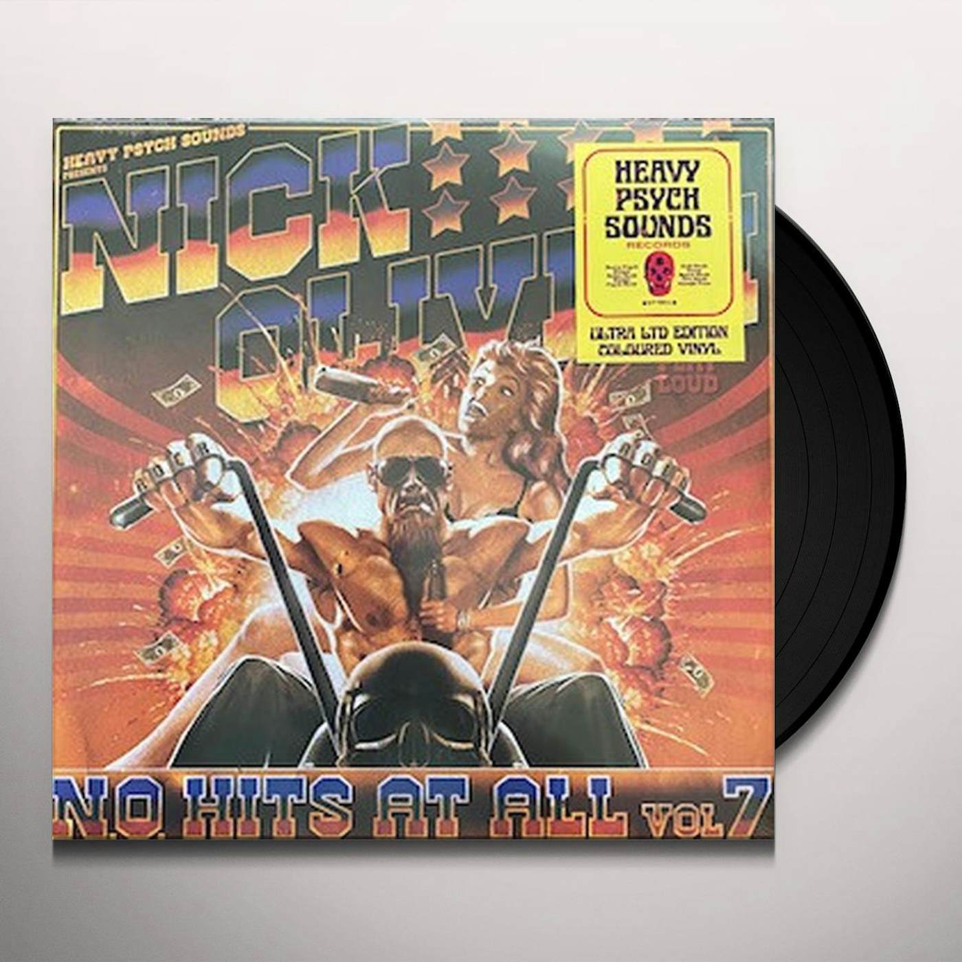 Nick Oliveri N.O. HITS AT ALL VOL. 7 Vinyl Record