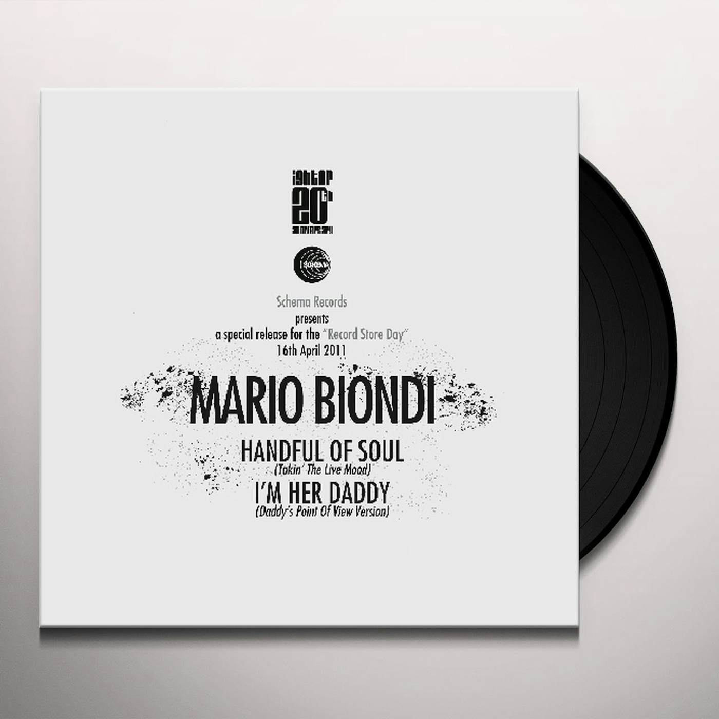 Mario Biondi HANDFUL OF SOUL IM HERE DAD Vinyl Record