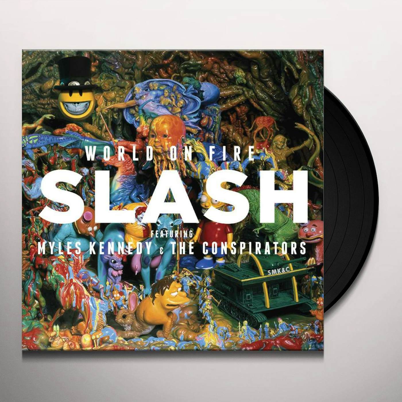 Slash / Myles Kennedy & The Conspirators World On Fire Vinyl Record