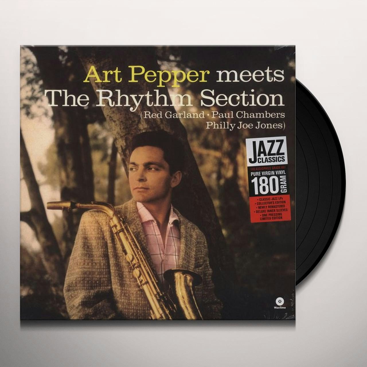 Art Pepper MEETS THE RHYTHM SECTION Vinyl Record - Spain Release